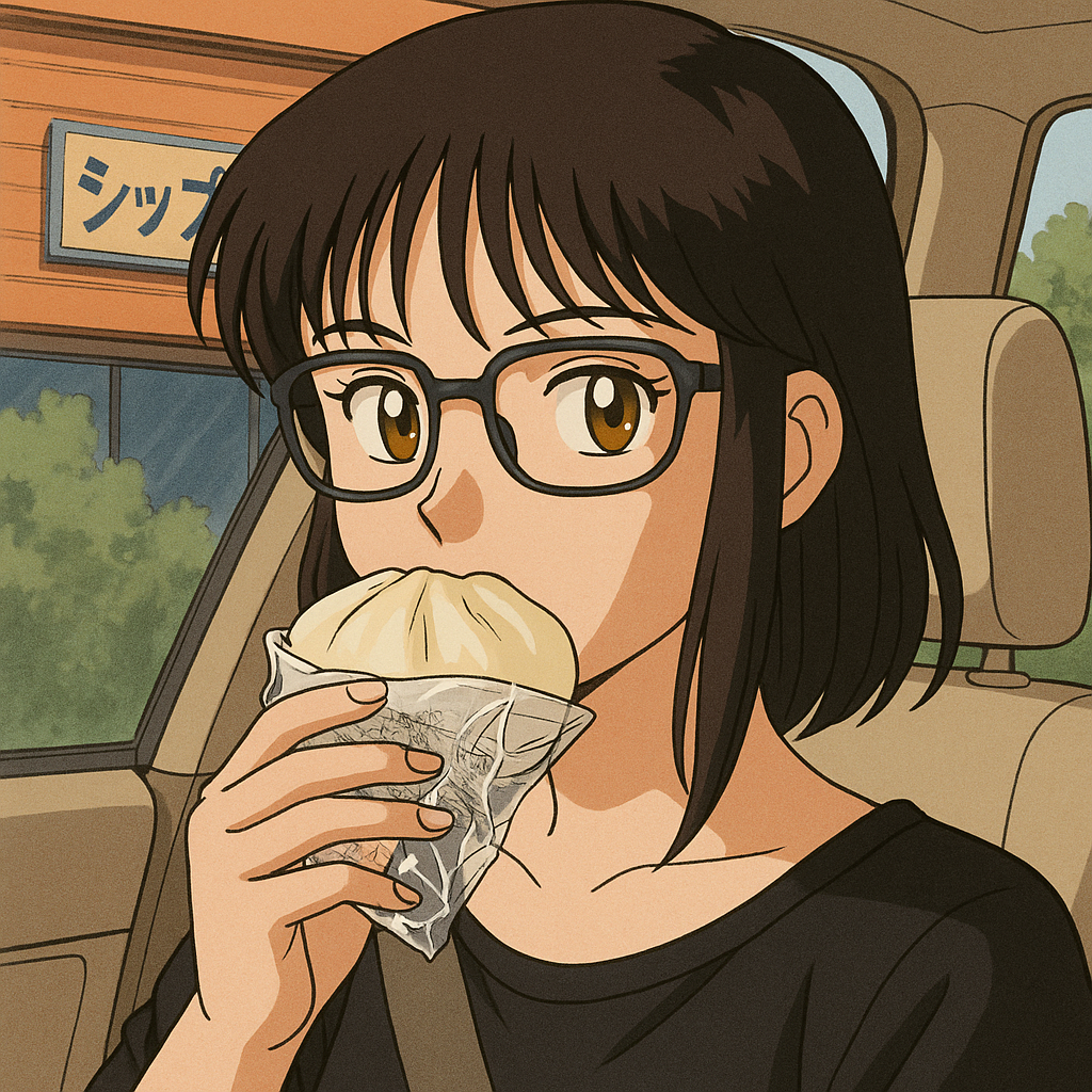 Kitty IRL in Anime Style